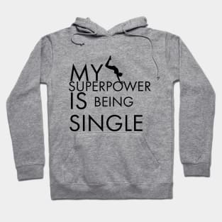 Words Are Magic: Single Superpower Female Hoodie